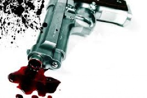 File photo: The deceased was shot in the stomach upon rushing to the robbery scene