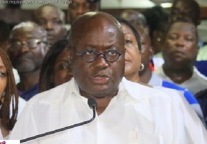 Akufo-Addo urges jubilant supporters not to endanger lives, properties