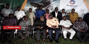 JAK(4th L) with dignitaries at the launch