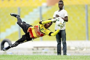 Black Stars goalie Felix Annan