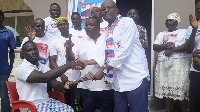 Hopeson picks nomination form  to contest in the NPP parliamentary primaries