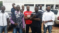 Some members of the Delta Force after their release