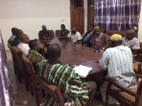 Abudu and Andani youth leaders in a meeting