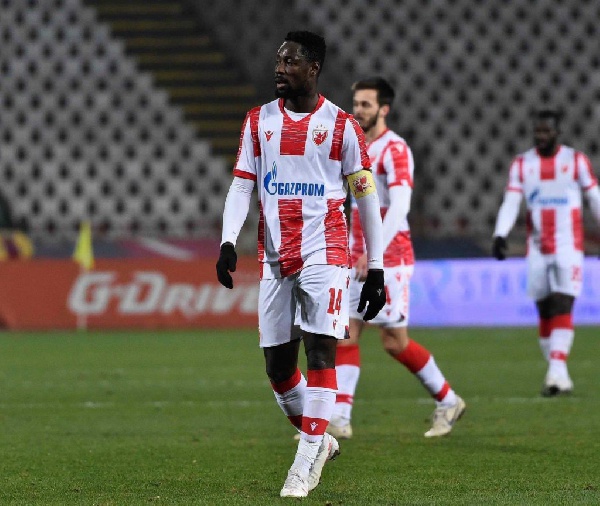 Richmond Boakye-Yiadom left Red Star Belgrade following the expiration of his contract