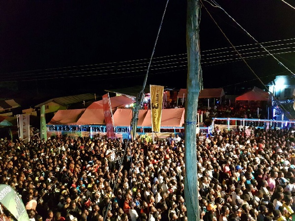 EIB Network throws huge Easter Street Jam in Kwahu