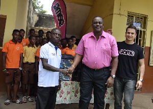 The Kumasi branch of the Game stores has donated items to some schools in Kumasi
