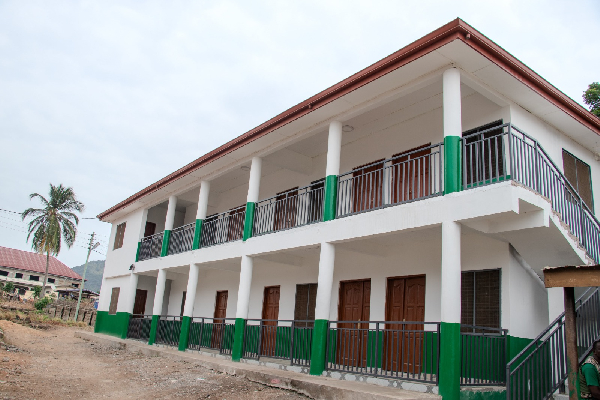 The new maternity block stands as a powerful symbol of collaboration among academia