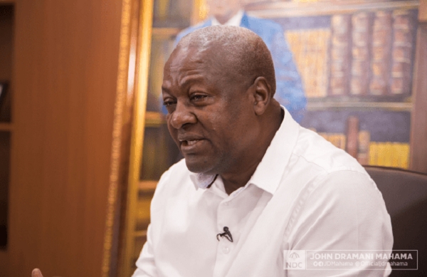 Former President John Mahama stated that he would revive AngloGold Ashanti if he come is power