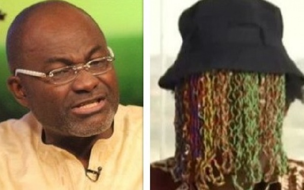 Assin Central MP Kennedy Agyapong and Ace Investigative Journalist, Anas Aremeyaw Anas