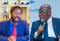 Prof Kobby Mensah and President Nana Addo Dankwa Akufo-Addo