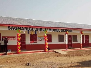 The facility is a three-classroom block with an office, a store, staff common room and a library