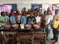 Participants of the training in a group picture