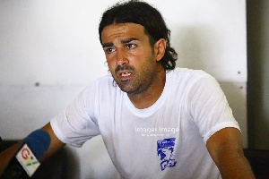 Former Bechem United coach Alberto Annese