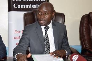 Justice Simon Byabakama, Chairperson of the Electoral Commission