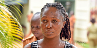 Ms Finah Atlist arrives at the Grade One Magistrates Court in Makindye, Kampala on June 11, 2026
