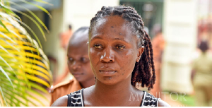 Ms Finah Atlist arrives at the Grade One Magistrates Court in Makindye, Kampala on June 11, 2026