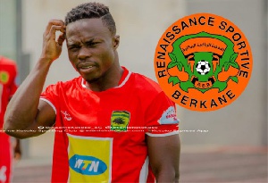 Asante Kotoko winger, Augustine Okrah