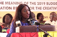 Tourism minister, Catherine Ablema Afeku