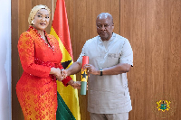 The ceremony was held on March 17, 2026, at the Jubilee House