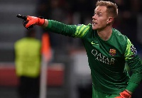 Marc-André Ter Stegen is on loan from Barcelona to Girona