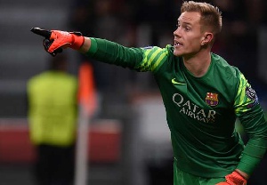 Marc-André Ter Stegen is on loan from Barcelona to Girona