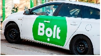A parked Bolt vehicle