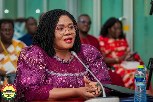 Minister-designate for Gender, Children and Social Protection, Agnes Naa Momo Lartey