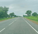 The newly-constructed road