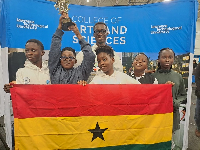 A picture of the winners at the Robofest World Championships