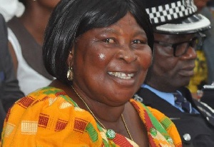 GFP flagbearer, Akua Donkor