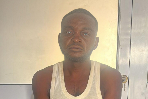 The suspect has since been transferred to the CID Headquarters in Accra