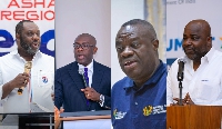 Dr. Matthew Opoku Prempeh, Kojo Oppong Nkrumah, Mohammed Awal, Michael Okyere Baafi