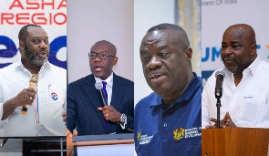 Dr. Matthew Opoku Prempeh, Kojo Oppong Nkrumah, Mohammed Awal, Michael Okyere Baafi