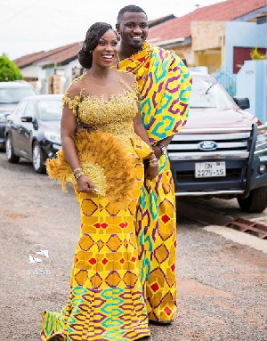 John Dumelo and Gifty Mawunya