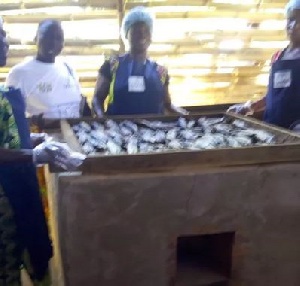 The challenges of traditional fish smoking were communicated to the audience in an engaging manner
