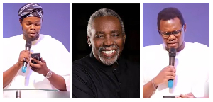 Late Nollywood veteran Olu Jacobs and sons