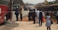 The passengers later joined some VIP vehicles heading towards Kumasi