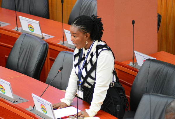Ewurabena Aubynn is the Member of Parliament for Ablekuma North