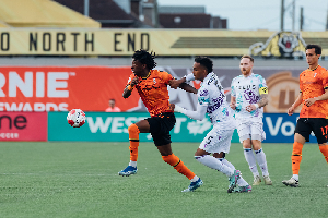 Ghanaian striker, Kwasi Poku