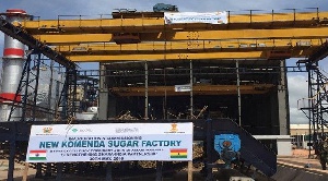 The Komenda Sugar Factory was first established in the 1960