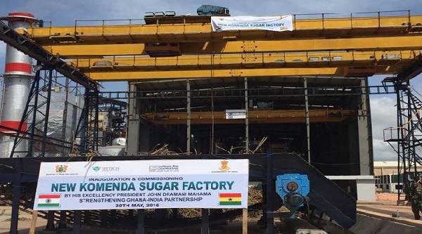 The Komenda Sugar Factory was first established in the 1960