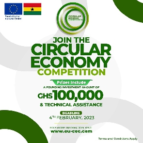 The Circular Economy Competition will come off on February 4, 2023