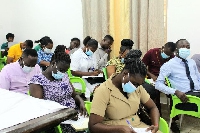 Some participants of the training