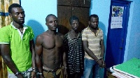 The suspected robbers