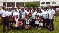 Facilitators and some participants at the Faith Family programme