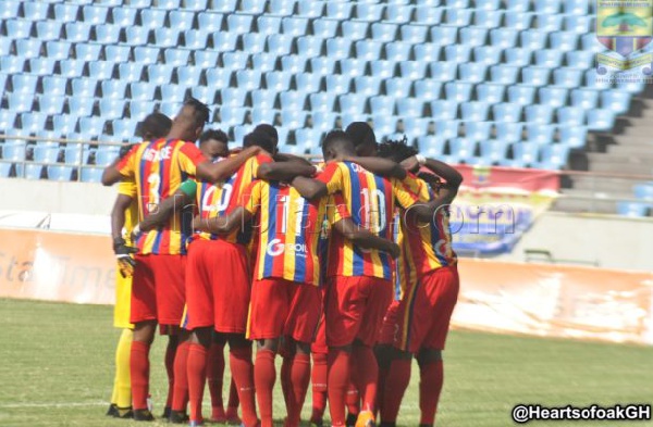 Hearts of Oak will face the Division 2 side at the Nkawkaw park