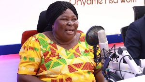 Founder and flagbearer of the Ghana Freedom Party , Akua Donkor