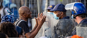Police have removed foreign migrants from the Central Methodist Church in Cape Town