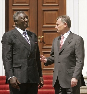 Kufuor@Germany For WC