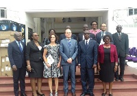 Members of the Judicial Service with the Delegation from the European Union and ARAP